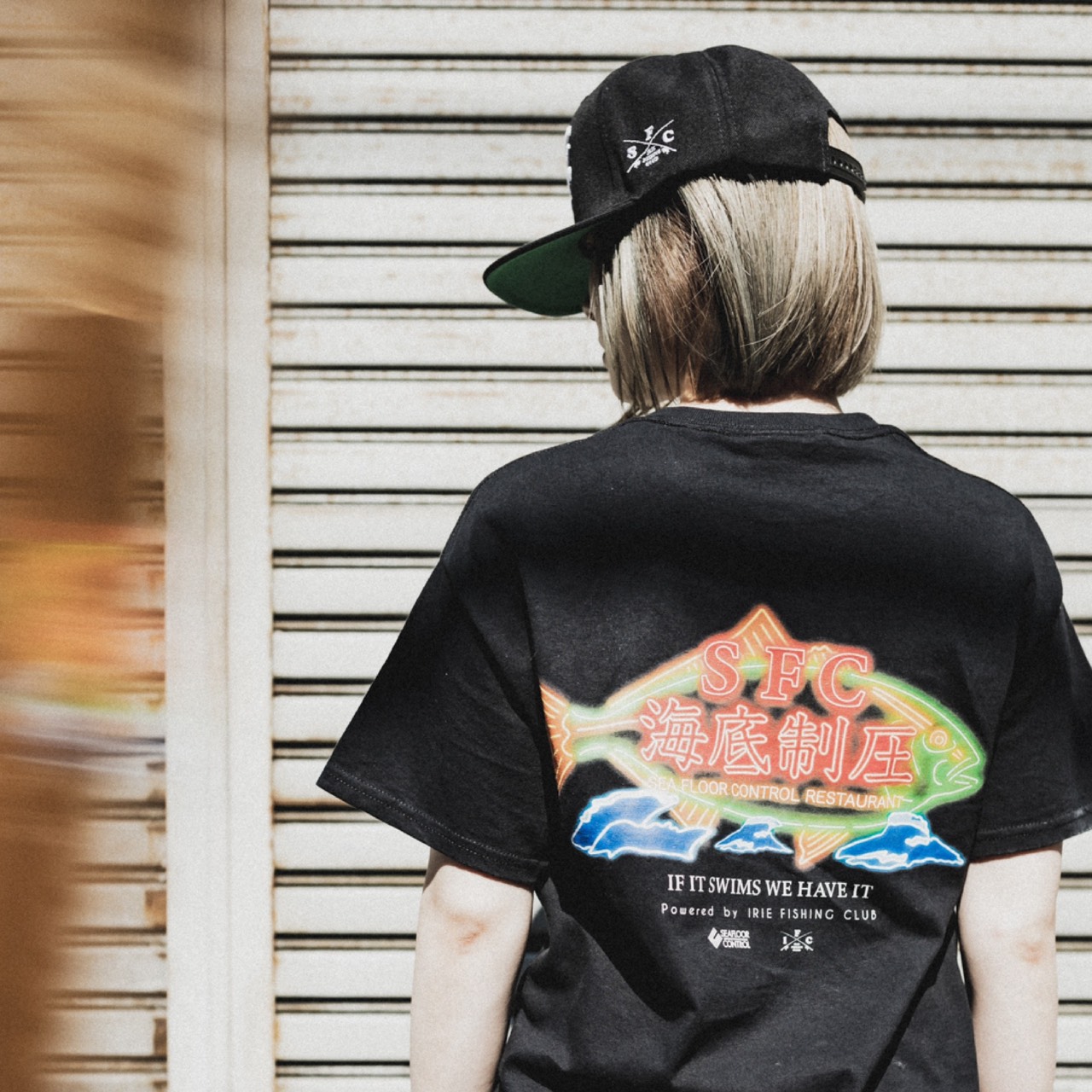 限定コラボシーフロアコントロール Tシャツ 海底制圧 IRIE FISHING 