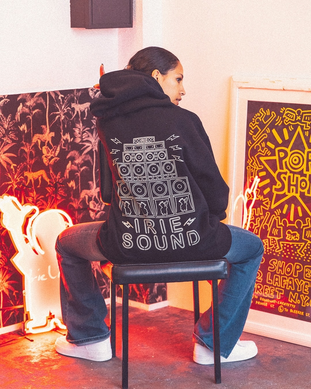 🔊NEON SOUND SYSTEM HOODIE🎵