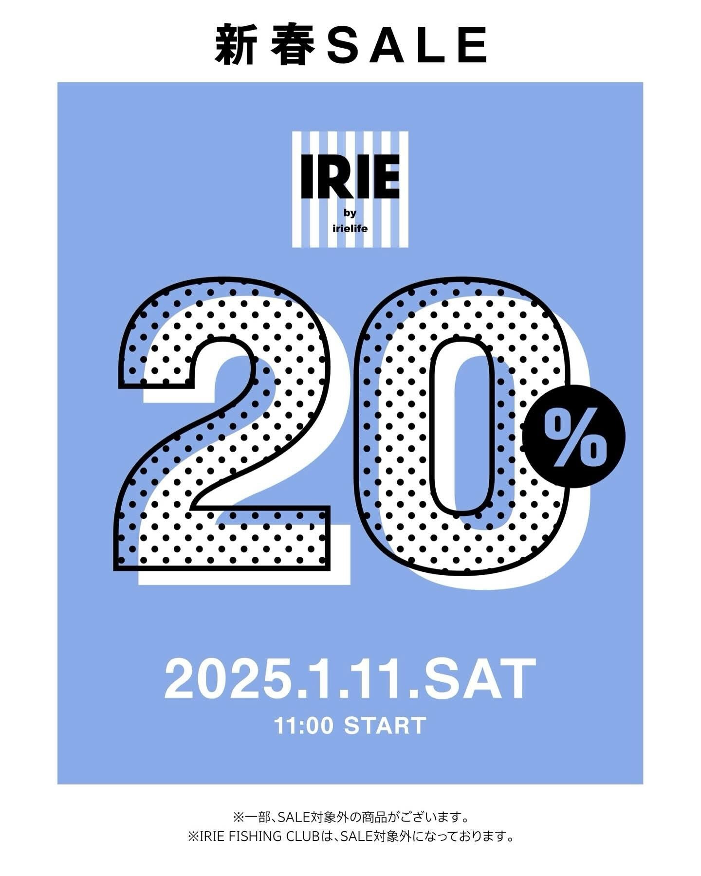 IRIE 新春 SALE