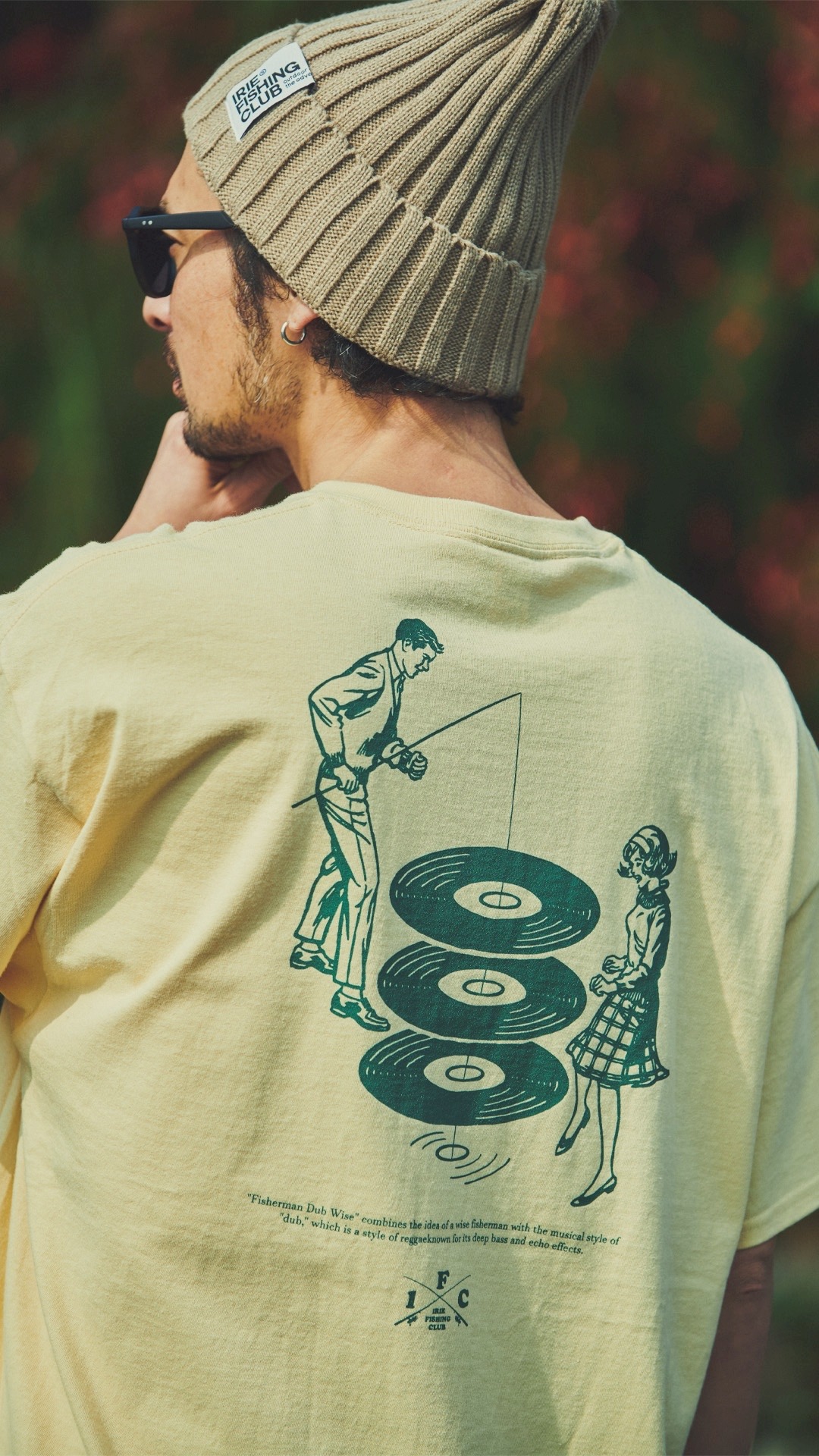 FISHERMAN DUB WISE TEE🎣