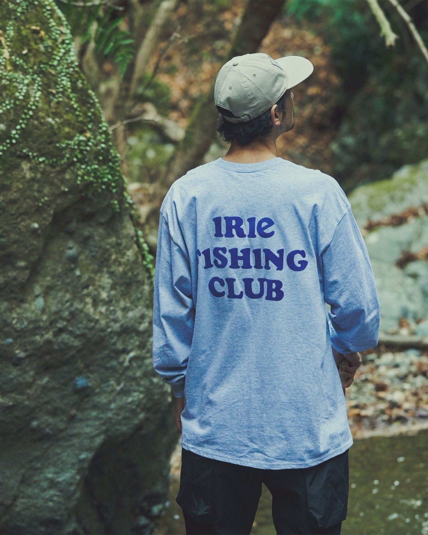 TEXT LOGO L/S TEE 
