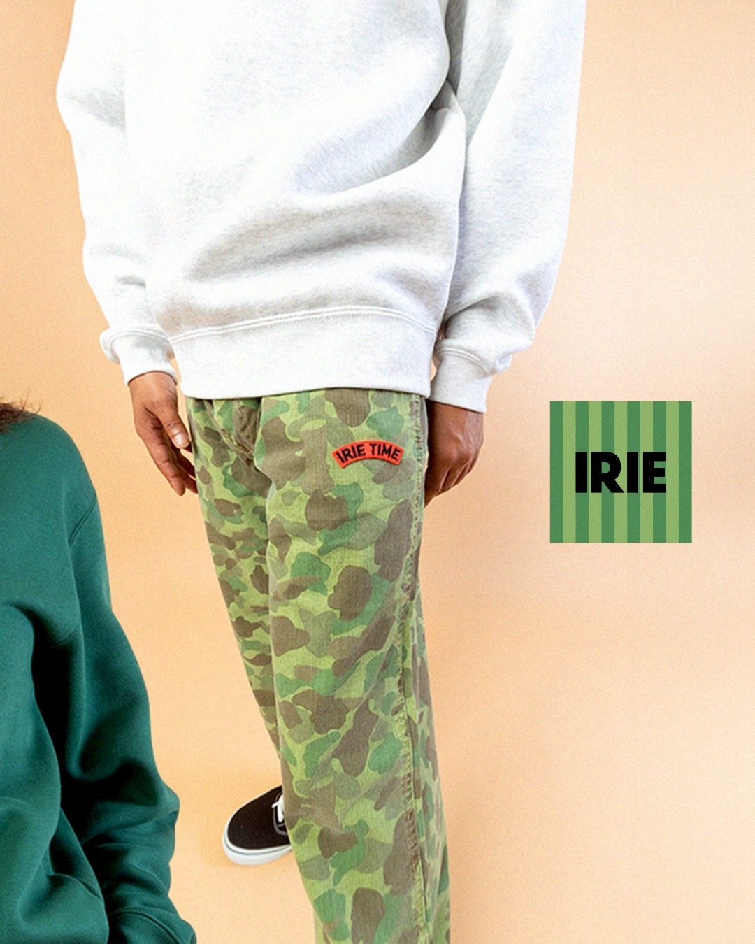 IRIE TIME CAMOUFLAGE PANTS