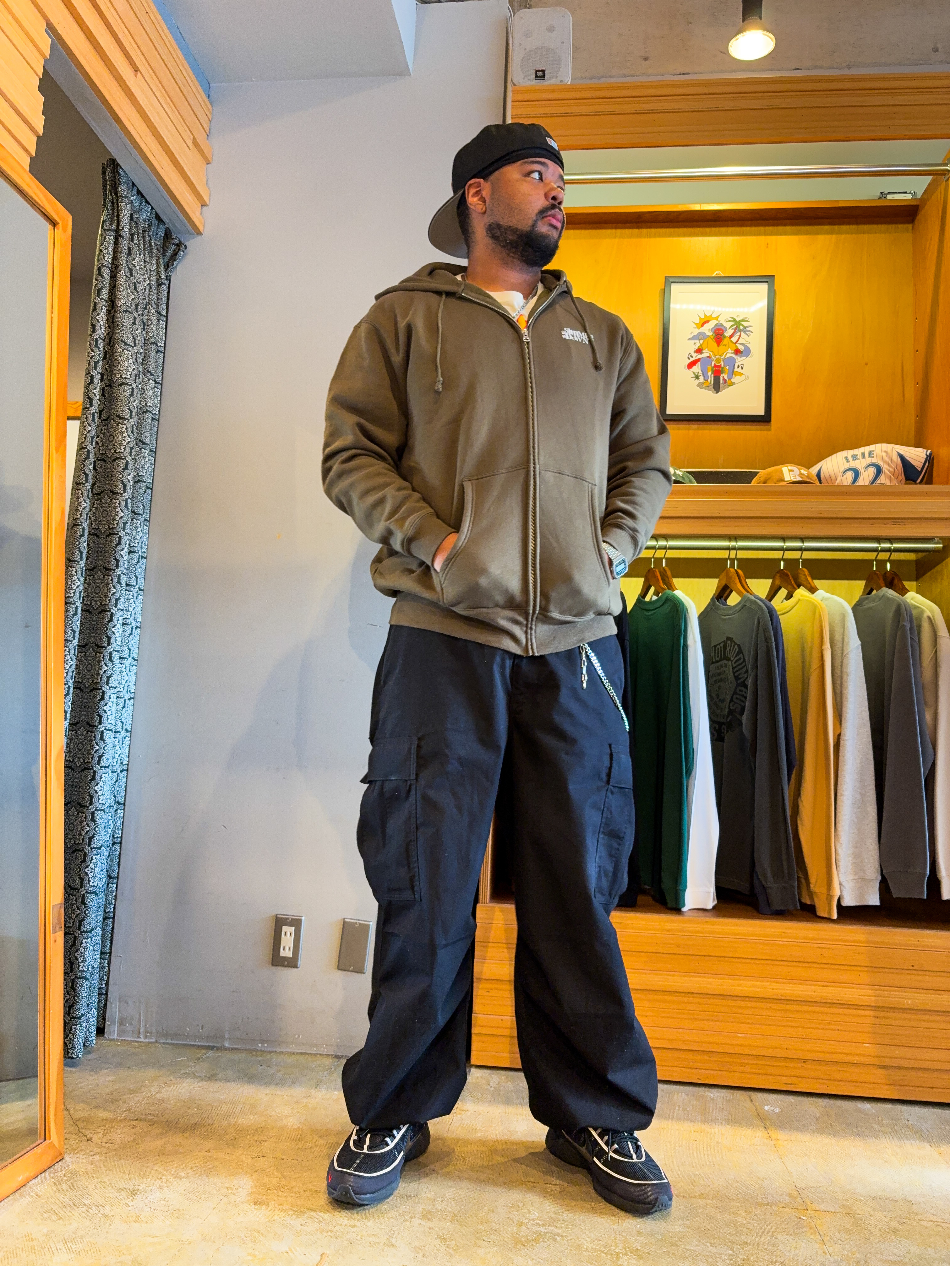 SIMMER DOWN ZIP HOODIE