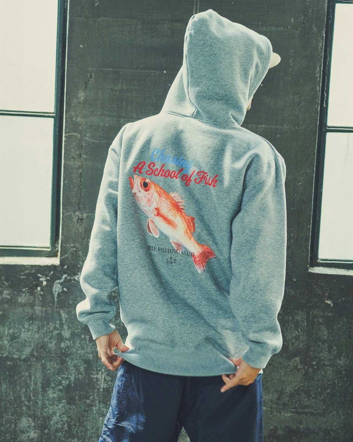CHASE A SCHOOL OF FISH HOODIE