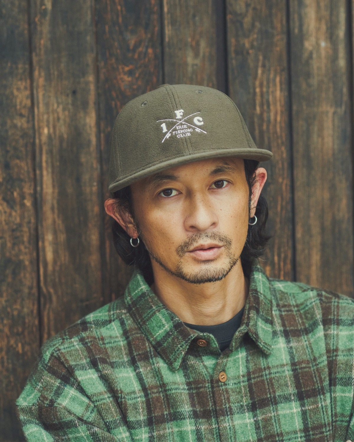 CROSS ROD FLEECE BALL CAP