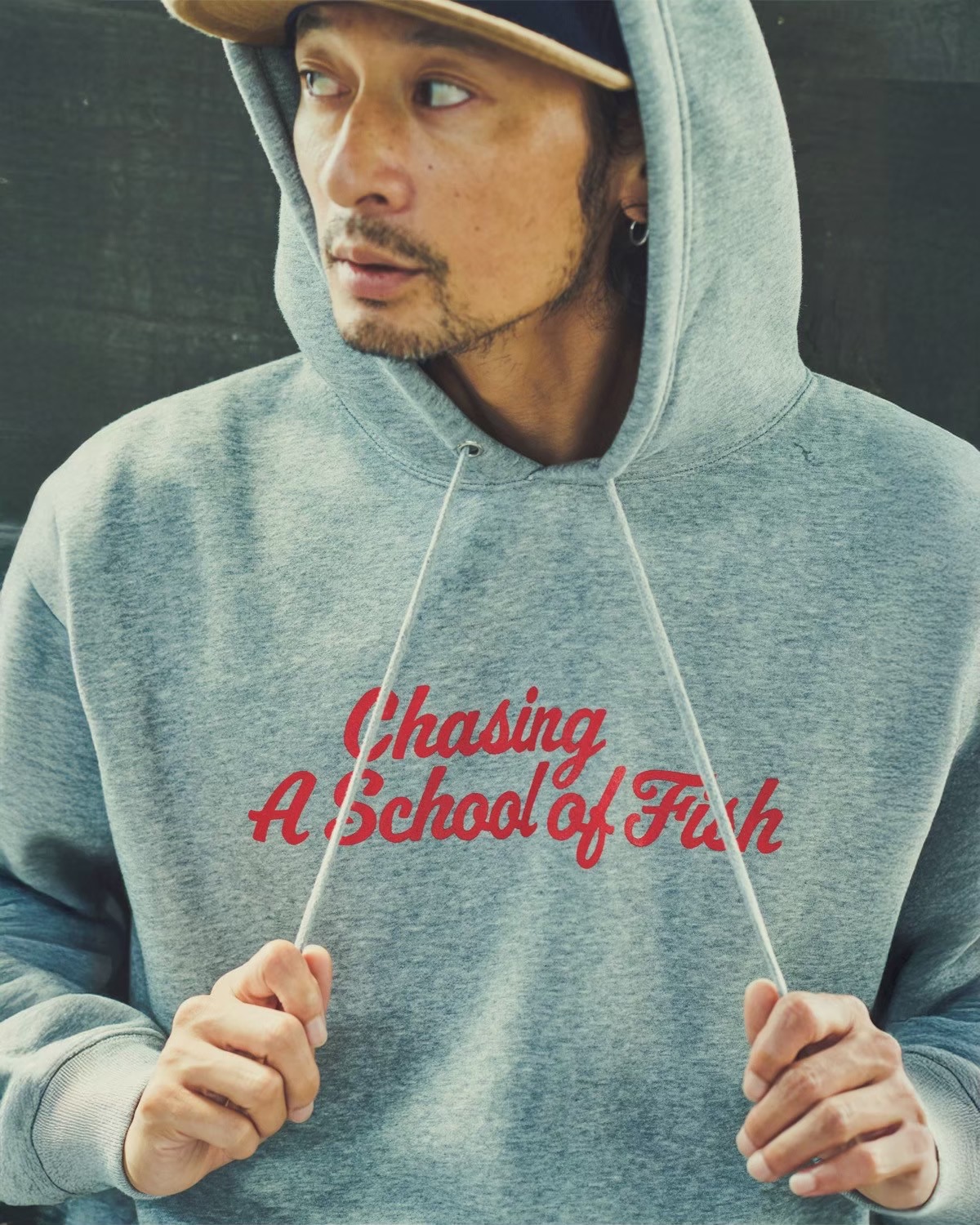 CHASE A SCHOOL OF FISH HOODIE