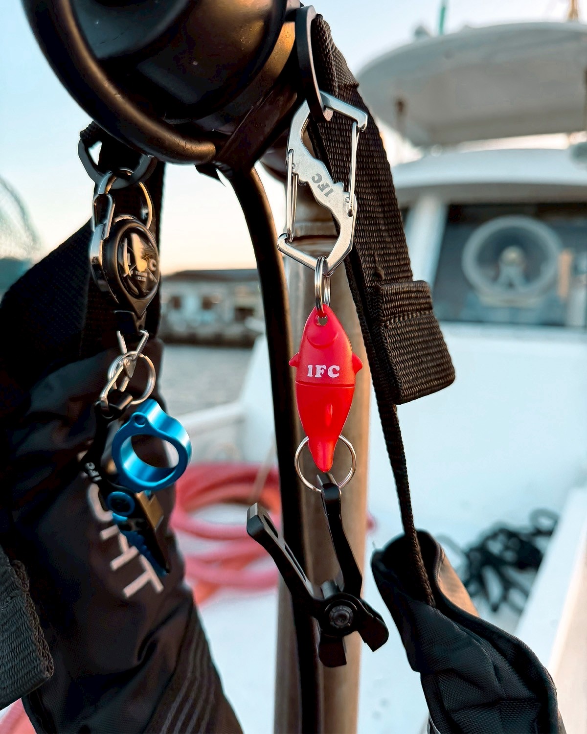 FISH MAGNET CARABINER SET 